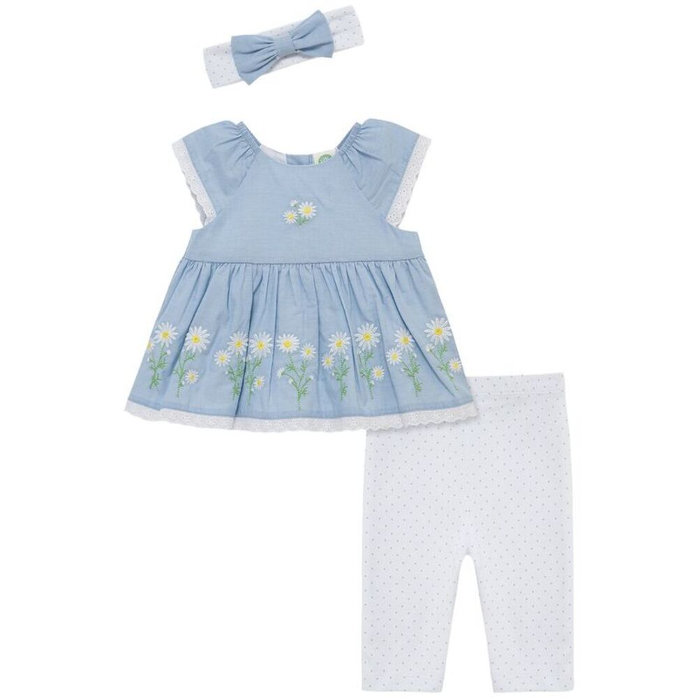 Little Me  Daisy Border Set Headband